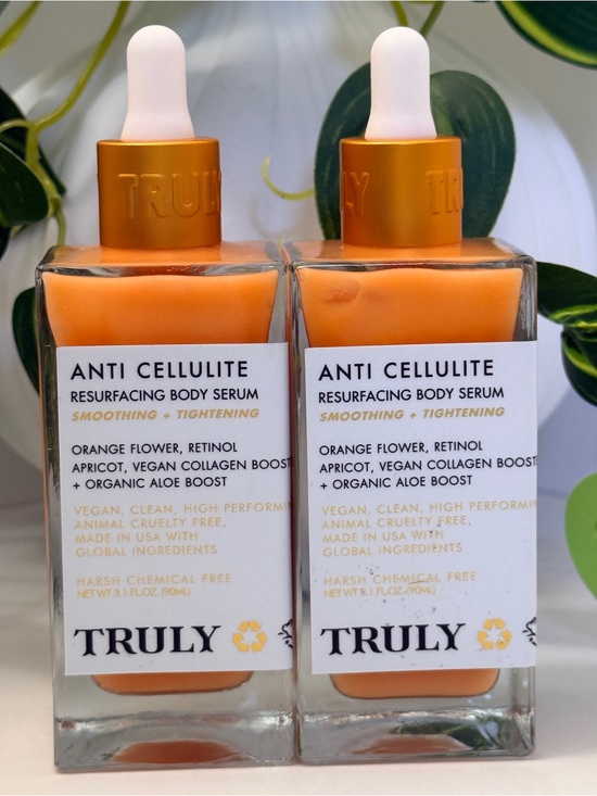 TRULY Other - 2x TRULY Anti-Cellulite Resurfacing Body Serum 3.1 fl oz each- NEW! (No box)